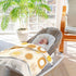 KICPOAY 30x40 Inch Swaddle Blanket for Cute Boho Sun Baby Receiving Blanket Muslin Baby Swaddles Soft Cotton Breathable