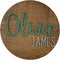 Round Baby Name Signs for Nursery, for Nursery, Customized Wood Name Plaque,