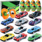 Cleboen Race Car Surprise Egg Set for Kids, 12 Pack Blind Eggs with