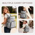 Backpack 33L Backpack Backpack 12 VONAL Neoprene Diaper Bag with Changing Pad, Large Capacity Neoprene Baby Diaper Bag