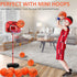 30Pcs 7" Inch Mini Basketball Balls Bulk - Small Basketball Set with Pump for Indoor Outdoor Play and Party Favors