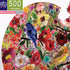 500 23" eeBoo Piece Puzzle - Moth Jigsaw Puzzle for Adults, Circular with Diameter Made with Recycled Board