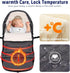 HOOGEE Baby Stroller Footmuff Winter - Universal, Expandable, Warm Infant/Toddler Cover, Cold-Weather Buggy Warmer