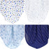 4 Pack 100% 47 47 inches, david's kids Baby Muslin Swaddle Blankets, Cotton and Ultra Soft Breathable Receiving Blanket