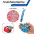 Generic 2 Picky Pad Pcs - Multicolor Fidget Pads, Fidget Toy for Skin Picking, Trichotillomania & Dermatillomania, ADHD