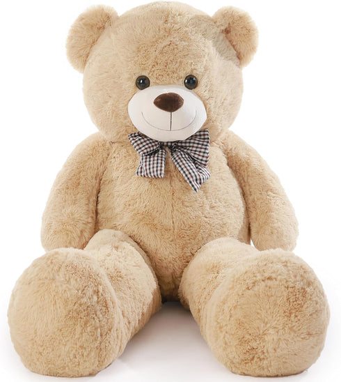 Poutmac Big Teddy Bear 4Ft Giant Soft Stuffed Animals, Cute Plush Toy for Valentine's Christmas Birthday
