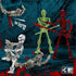 6 Pack T13 Set, Dummy 13, 13 3D Action Figures Skeleton Action Figure, Titan Mini Skeletons, Action Figures for Boys