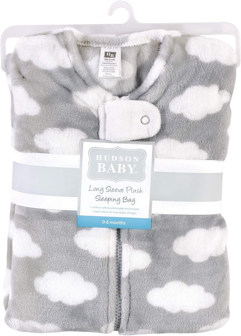Hudson Baby Unisex Plush Sleeping Bag, Sack, and Blanket for Infants