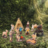 15Pcs Native American Figurines Set - Historical Miniature Indian Figures with Accessories for Decoration