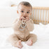 Ryan & Rose Cutie Clinks Attachable Teether Chew Toy for Babies, Neutral Color