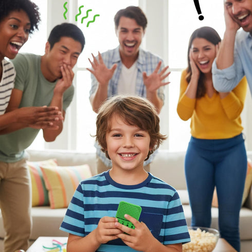 16 Gross Sound Machine with Farts, Burps, Vomit, Sneeze and Coughing Noises, Portable Electronic Fart Themed For Kids