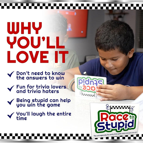 Trivia Card Game Family Games for Adults & Teens, Hilarious Party Games for Family Game Night Fun, Educational