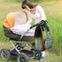 QSMJKLD Backpack Mommy Daypack Colorful Wooden Boards Diaper Bag with Changing Pad, Pacifier Holder - Multifunction