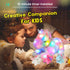 Mommy 3 Tummy Playset 19'' Hopearl LED Plush Unicorn Lighting Up Stuffed Unicorn with Baby Unicorns in her Stuffed