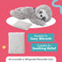 Lilly's Love Heatable & Coolable Lavender Scented Weighted Stuffed Animal - Microwavable Heatable Pad for Kids & Adults