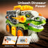 3-5, 2 6 3 4 5+ JOVA Vroomix Dinosaur Toys for Kids Dinosaur Carrier Truck with Pcs Cars and Pcs Figures for Toddlers