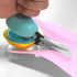 HARAC Tabletop Mounted Adaptive Scissors - Safe Scissors for Kids, Seniors, and Special Needs, Made in Japan