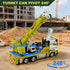 Voicinlili Boys-1:40 3 4 5 6 7 8 Crane Truck Toy for Simulation Model, Educational Construction Toys with Realistic