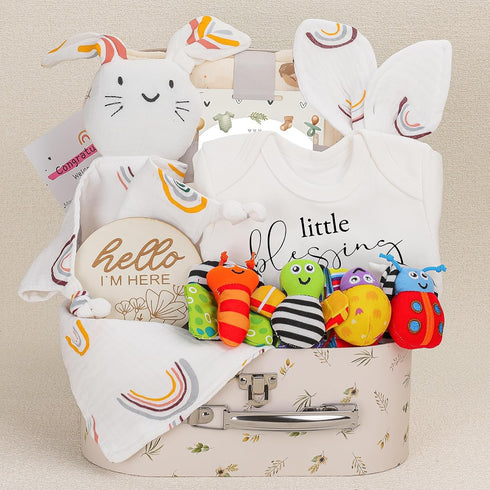 Baby Gift Set,Baby Shower Gifts,New Mom Gifts for Women, 0-6 Months for