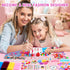 1500+ 6 6 7 8 9 10 11 12+ Sunrad PCS Fashion Designer Kits for Girls with Mannequins, DIY Arts & Crafts Sewing Kit
