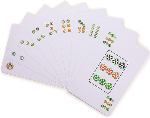 Yellow Mountain Imports Mahjong Playing Cards - 144 Card Set - Chinese Traditional