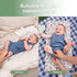 haakaa 100% (2pcs, 13" 27.5" Waterproof Changing Pad Liners, Cotton, Soft & Breathable x Honey Blossom+Vintage Garden)