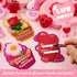 28 Packs JOYIN Valentines Day Gift Cards with Mochi Squishy Toys, Stress Relief Fidget, Cute Miniature Novelty Squeeze