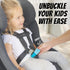 UnbuckleMe Car Seat Buckle Release Tool - Easy Opener Aid for Arthritis, Long Nails, Older Kids - Button Pusher for 5