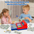 3, 4, 5, 6, 7, 8+ 103 Playset 4-8 Bstoyder Calculator Cash Register Toy Gift for Kids Age Year Old, Pcs Grocery Store