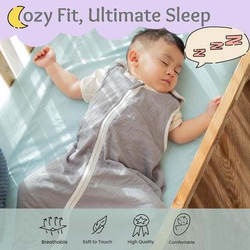 0.5 72% 28% baby deedee Sleep Nest Air TOG | Viscose from Bamboo and Cotton Sleep Sack Sleeping Bag - Baby Wearable