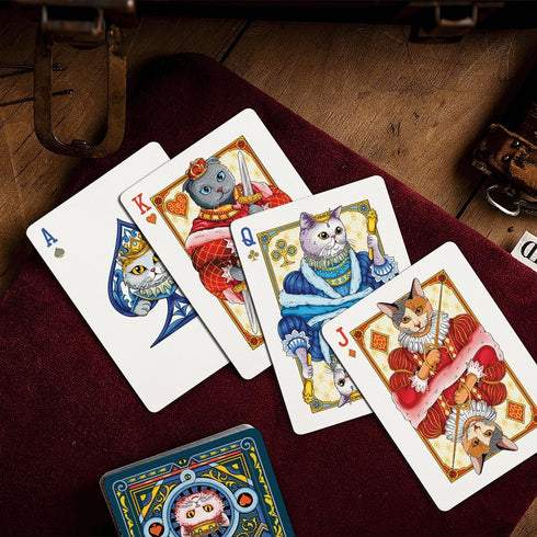 Noblific Cats Playing Cards for Adults, Teens, Friends, Family - Gifts for Animal Lovers