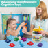 Matching Number Counting Dinosaur Toys with Double-Sided 1-3 Number Preschool Learning Sensory Sorting Sets