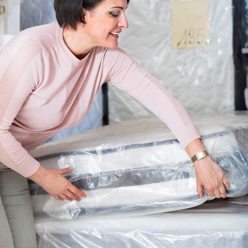 Hulsky 4+ Crib Mattress Storage Bag - Extra-Tough USA-Made Mil Bag - Stronger Than Standard Bags - Best Protection