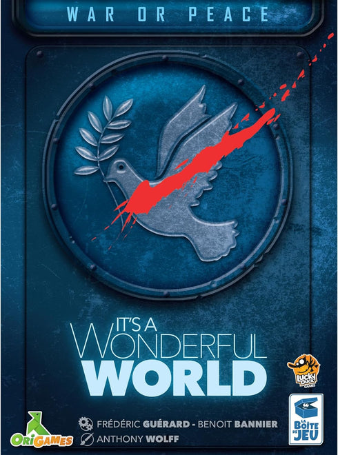 Lucky Duck Games It's A Wonderful World War or Peace Expansion - Strategy Game for Kids and Adults