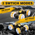 8-12, 4WD 2.4Ghz 4-7 8-12 Remote Control Car for Boys Gesture Sensing RC Stunt Car with Lights Music Sprayer RC Cars
