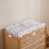 Set 32"/34''x16 TILLYOU Changing Pad Cover Girl in Soft Jersey Material - Fits Contoured Pad for Babies, Brilliant