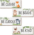 CloverKoi Woodland Nursery Decor for Boys Girls, Safari Nursery Decor, Jungle Theme Nursery