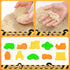 3.1lbs 5 13 14 3-8 TUZT Kids Construction Sensory Bin Play Sand Kit Toys for Toddlers, Sandbox with Sand & Large Tower