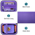 Canboc Carrying Travel Case for Bitzee Interactive Toy, Virtual Electronic Pets Kids Storage Bag (Black+Purple)