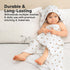 Set(Bruce, KeaBabies Muslin Baby Bath Towels with Hood for Girls, Boys -Large Organic Cotton Hooded Baby Towels