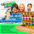 Connect More - Social Skills Games and Therapy Games for 6 Players, 4 in a Row Connect Game for Conversation