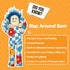 Funny Gag Gift - Slap Around Sam Doll - Classic Random Color for Friends, Co-Workers, Gifts