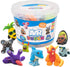 Air Dough - 60 Bags of Colored, Air Dry, Ultra Light, Non-Toxic