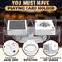 360 2 Playing Cards Holder Rotating Compact Plastic Playing Card Tray for Easy Access Decks with Smooth Rotation |