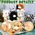 Libima 8 Pcs Cat Stuffed Animals Bulk - 8 Inch Plush Kittens, Party Favors, Birthday Gifts