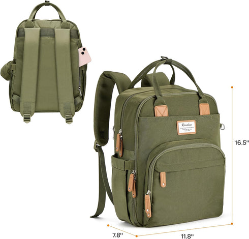 Backpack Pack RUVALINO Diaper Bag - Multifunction Travel Back Maternity Baby Changing Bags, Diaper Changing Totes