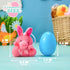 12 JOYIN Pcs Prefilled Easter Eggs with Plush Toys, Plastic Eggs Filled with Mini Stuffed Plush Toys, Basket Stuffers