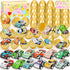 SevenQ Toy Cars Easter Basket Stuffers 24 Pcs, Prefilled Easter Egg Fillers