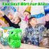 Dinosaur Bubble Machine for Kids Ages 4-8, Bubbles Toys Gift for Boys & Girls, Outdoor Fun for 3-8 Years Old