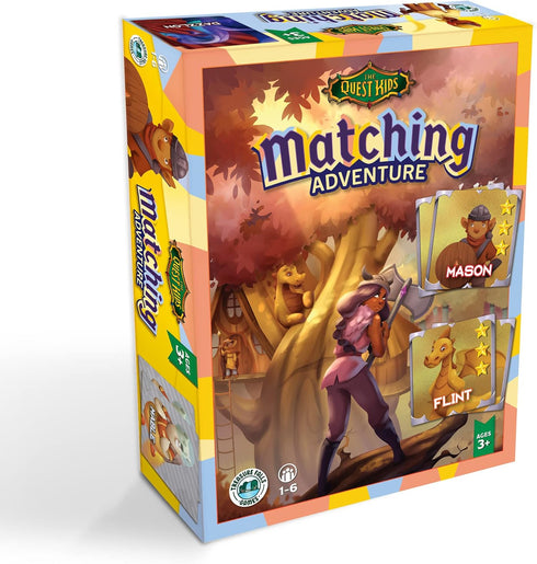 Matching Adventure Memory Game | Strategy and Concentration Game for Ages 3+